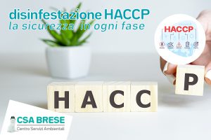 La disinfestazione HACCP per le aziende